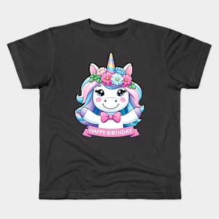 Unicorn S02 D87 Kids T-Shirt